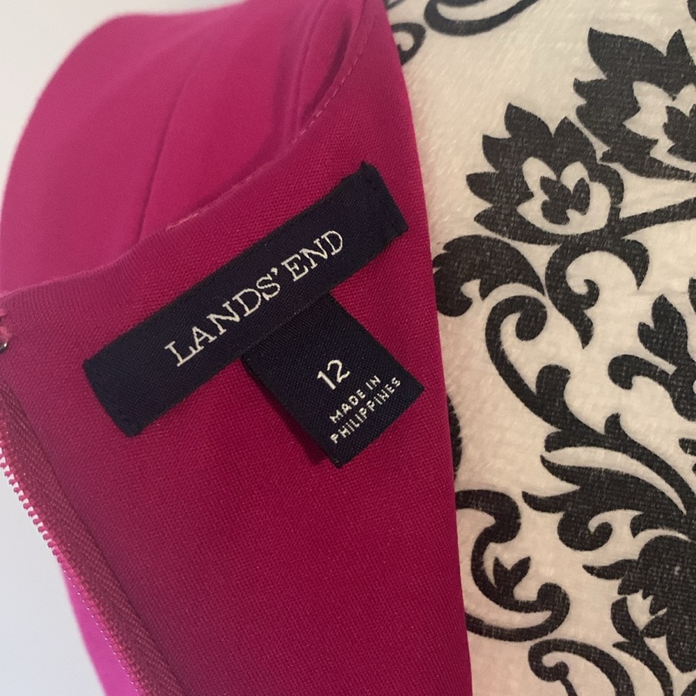 Lands End Fit and Flare Dress - Picture 5 of 6